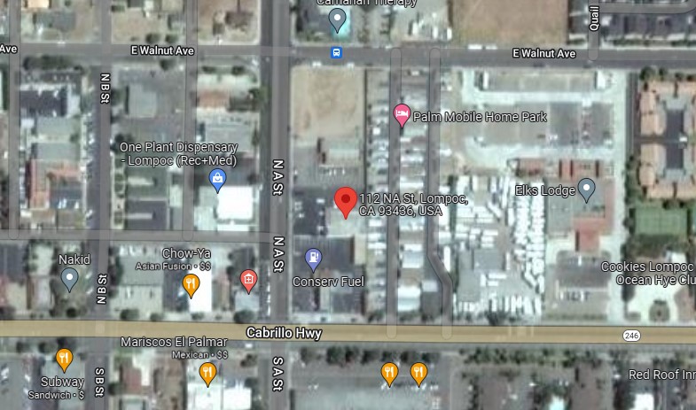 112 N A St,Lompoc,CA,93436,US Addison,CA